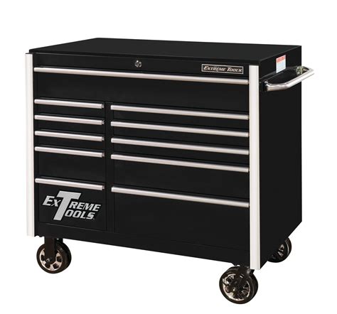 Securely organize up to 100-lbs of attachments and tools with this fortified S2000 52-in 10-Drawer Rolling Tool Cabinet. . Tool cabinets at lowes